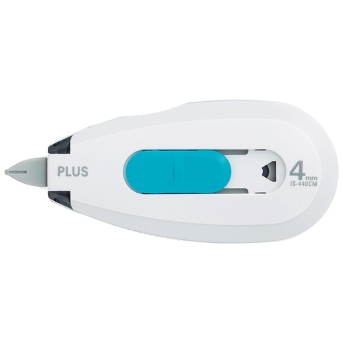 プラス PLUS 個人情報保護テープ 1行ケシポン 4mm×8m ホワイト IS-440CM 37-255 1個(ご注文単位1個)【直送品】