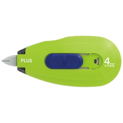 プラス PLUS 個人情報保護テープ 1行ケシポン 4mm×8m グリーン IS-440CM 37-256 1個(ご注文単位1個)【直送品】