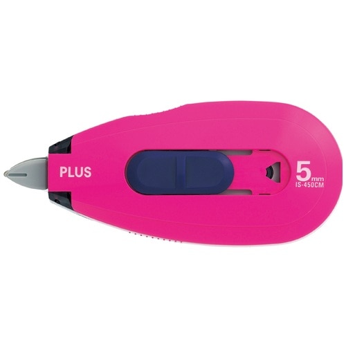 プラス PLUS 個人情報保護テープ 1行ケシポン 5mm×8m ピンク IS-450CM 37-258 1個(ご注文単位1個)【直送品】
