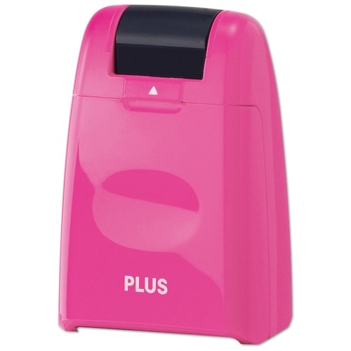 プラス PLUS 個人情報保護スタンプ ローラーケシポン ピンク IS-500CM-B 37-648 1個（ご注文単位1個）【直送品】