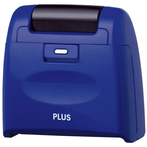 プラス PLUS 個人情報保護スタンプ ローラーケシポンワイド ブルー IS-510CM 38-132 1個（ご注文単位1個）【直送品】