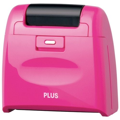 プラス PLUS 個人情報保護スタンプ ローラーケシポンワイド ピンク IS-510CM 38-133 1個（ご注文単位1個）【直送品】