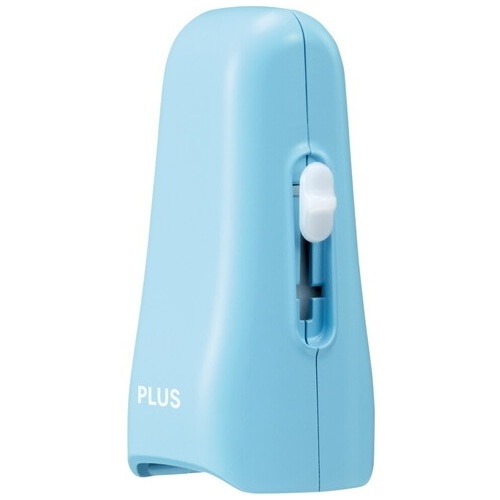 プラス PLUS 個人情報保護スタンプ ローラーケシポン スティック シャーベットブルー 39-147 1個（ご注文単位1個）【直送品】