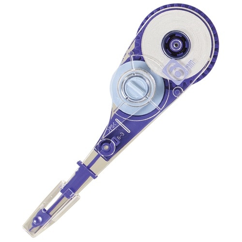 プラス PLUS 修正テープ ホワイパー ブイ 交換テープ 6mm ブルー 42-252 1袋(ご注文単位1袋)【直送品】