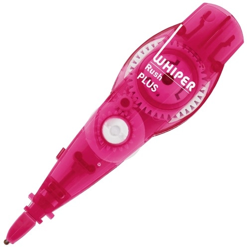 プラス PLUS 修正テープ ホワイパー ラッシュ 交換テープ 5mm ピンク 43-449 1個(ご注文単位1個)【直送品】