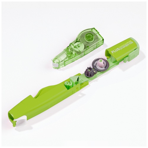 プラス PLUS 修正テープ ホワイパー MR 交換テープ 6mm グリーン 43-930 1箱(ご注文単位1箱)【直送品】