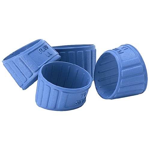 プラス PLUS 指サック メクリッコ ラバー リング型 ブルー Sサイズ 徳用20個入 44-769 S 1セット(ご注文単位1セット)【直送品】