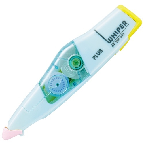 プラス PLUS 修正テープ ホワイパーPT 5mm WH-645 ペールブルー 48-756 1個(ご注文単位1個)【直送品】