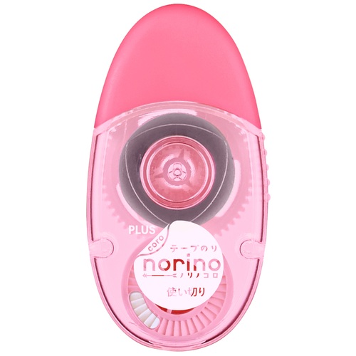 プラス(PLUS)テープのリ ノリノコロ T-1512 ピンク│のり テープのり 1個(ご注文単位1個)【直送品】