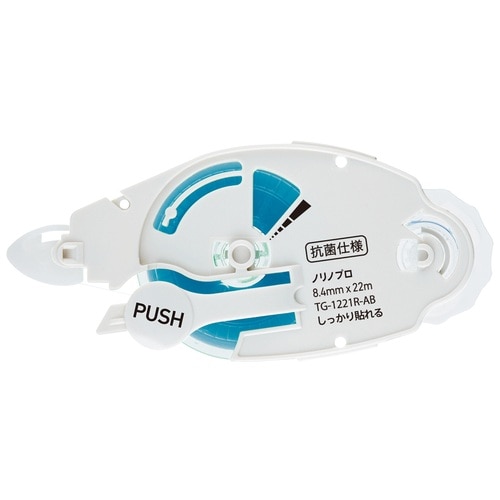 プラス PLUS テープのりノリノプロ抗菌詰替 T-1221R-AB54312 1個(ご注文単位1個)【直送品】