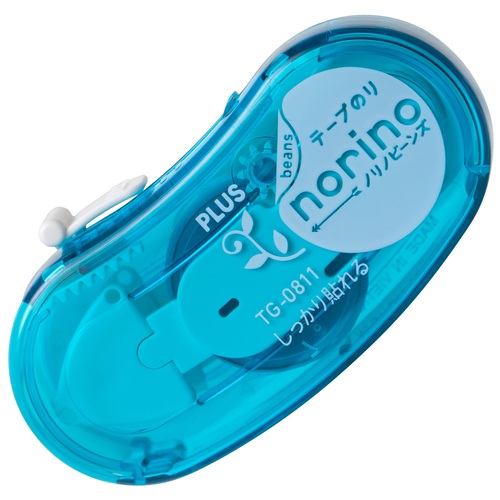 プラス PLUS ノリノビーンズT-0811 CBL54412 クリアブルー 1個(ご注文単位1個)【直送品】