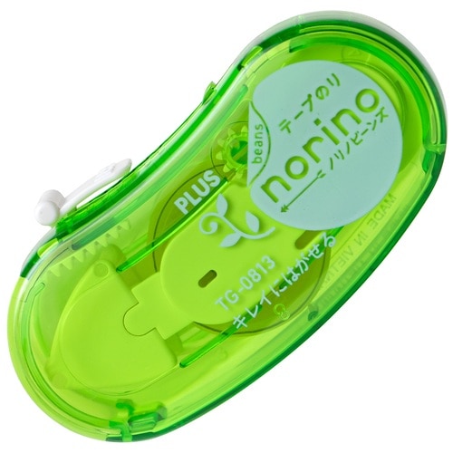 プラス PLUS ノリノビーンズT-0811 CL54418 クリアグリーン 1個(ご注文単位1個)【直送品】