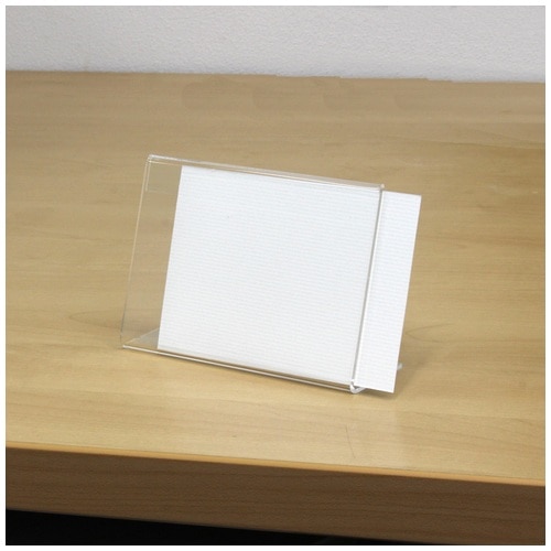 プラス PLUS カード立て L型カード立て CT-104L 62-114 1個(ご注文単位1個)【直送品】