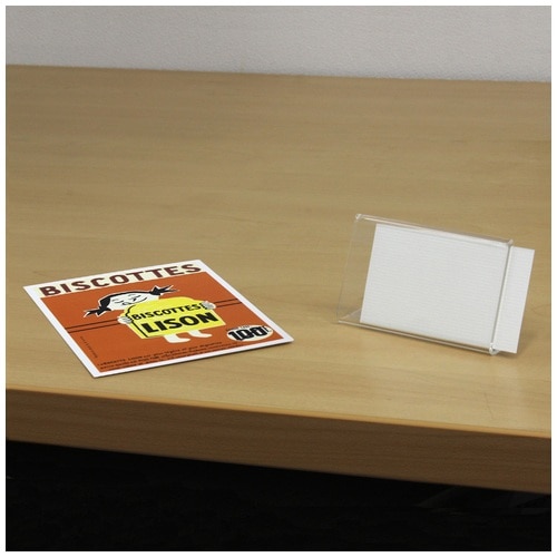 プラス PLUS カード立て L型カード立て CT-108L 62-118 1個（ご注文単位1個）【直送品】