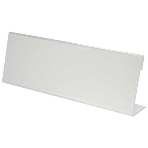 プラス PLUS カード立て アクリル L型 W250×D39×H85mm CT-101L 62-209 1個(ご注文単位1個)【直送品】