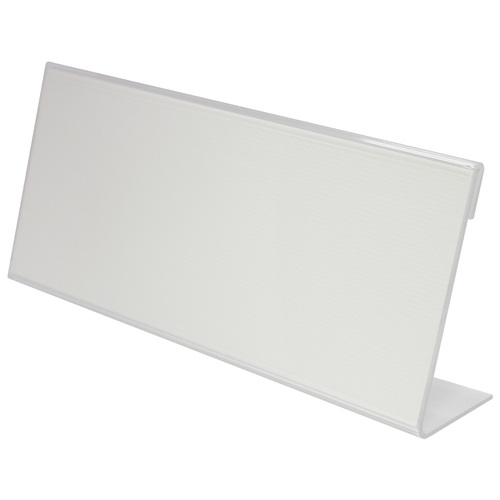 プラス PLUS カード立て アクリル L型 W210×D41×H90mm CT-102L 62-210 1個(ご注文単位1個)【直送品】