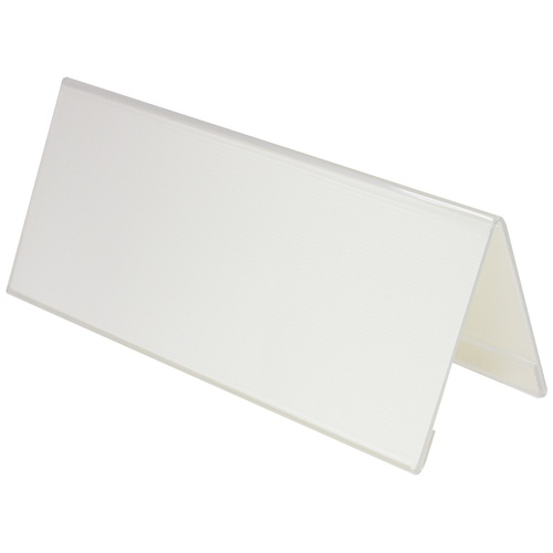 プラス PLUS カード立て アクリル V型 W210×D78×H89mm CT-102V 62-213 1個(ご注文単位1個)【直送品】