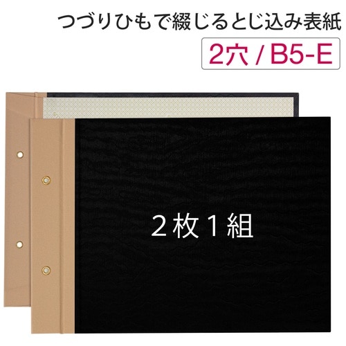プラス PLUS 綴込表紙 FL-005TU B5-E 2穴 77-216 10組/束(ご注文単位1束)【直送品】