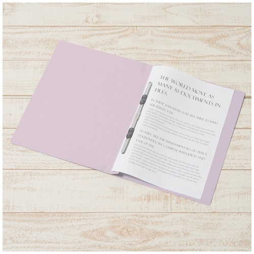 プラス PLUS フラットファイル ノンステッチ 021N A4-S バイオレット 78-032 1冊(ご注文単位1冊)【直送品】