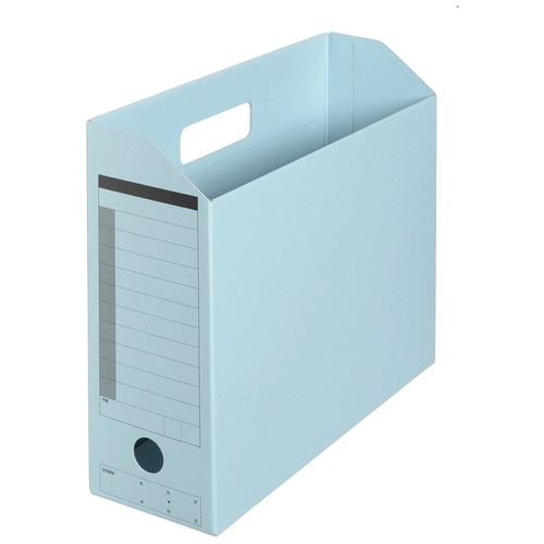 プラス PLUS ボックスファイル A4-E FL-051BF ロイヤルブルー 78-085 1冊(ご注文単位1冊)【直送品】