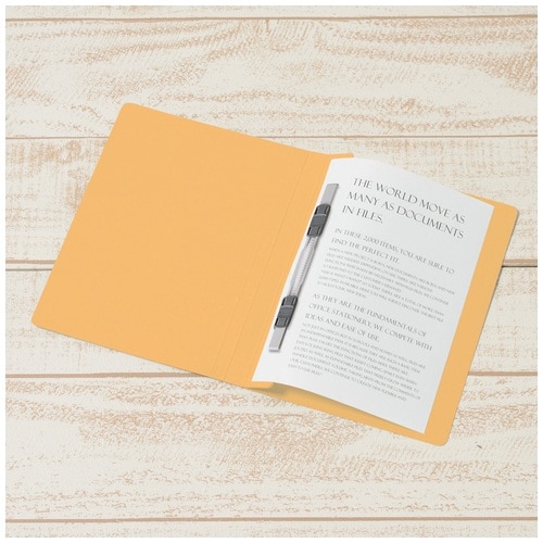 プラス PLUS フラットファイル ノンステッチ 051N B6S イエロー 78-137 1袋(ご注文単位1袋)【直送品】