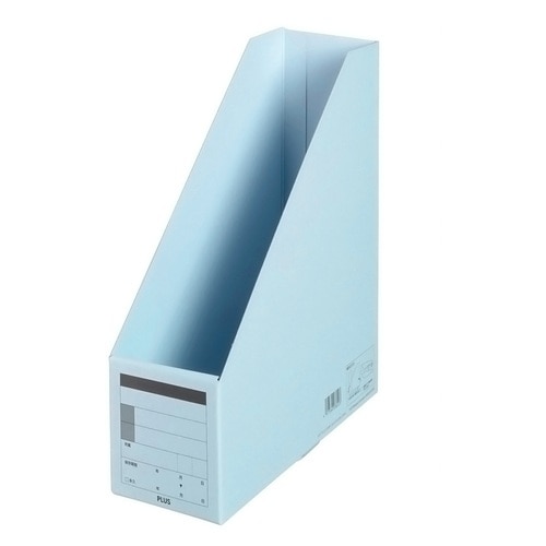 プラス PLUS ボックスファイル A4-S FL-052BF ロイヤルブルー 78-180 1冊(ご注文単位1冊)【直送品】