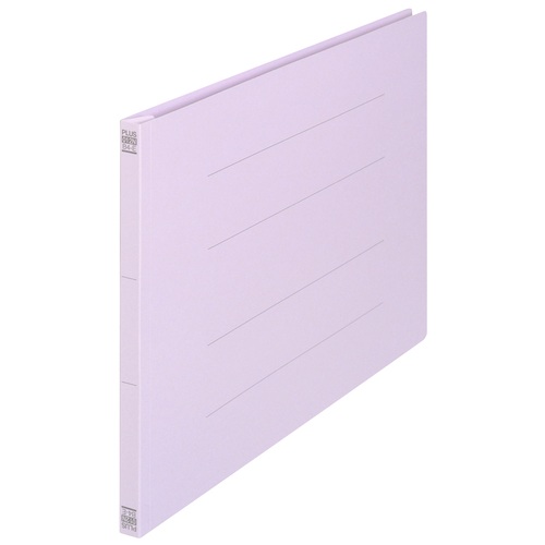 プラス PLUS フラットファイル ノンステッチ 012N B4E バイオレット 78-262 1袋（ご注文単位1袋）【直送品】