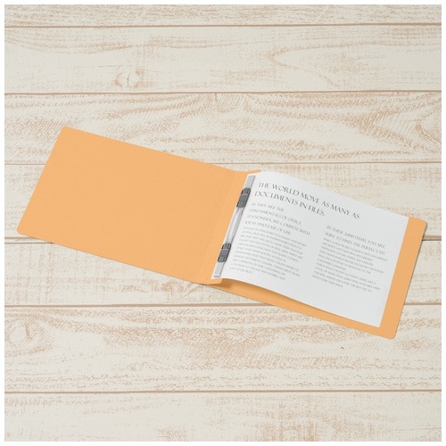 プラス PLUS フラットファイル ノンステッチ 042N A5E イエロー 78-347 1袋（ご注文単位1袋）【直送品】