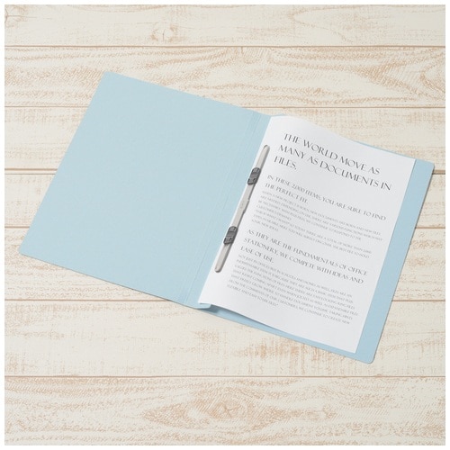 プラス PLUS フラットファイル ノンステッチ 3冊パック 023NP A4-S ロイヤルブルー 78-371 1袋（ご注文単位1袋）【直送品】