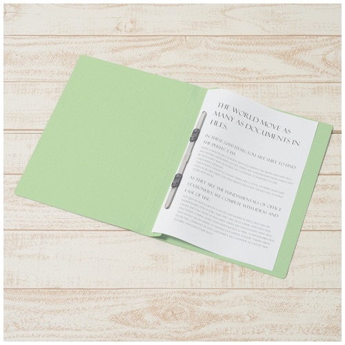 プラス PLUS フラットファイル ノンステッチ 3冊パック 023NP A4-S グリーン 78-376 1袋（ご注文単位1袋）【直送品】