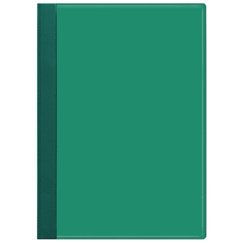プラス PLUS レポートファイル W No.33 A4-S グリーン 78-581 1冊(ご注文単位1冊)【直送品】