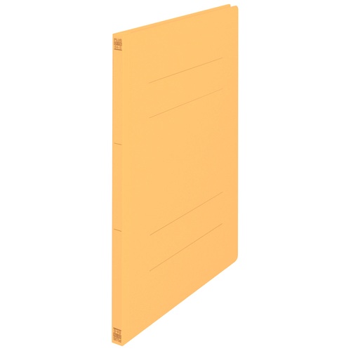 プラス PLUS フラットファイル ノンステッチ B4-S 180枚とじ イエロー 79-087 1袋(ご注文単位1袋)【直送品】