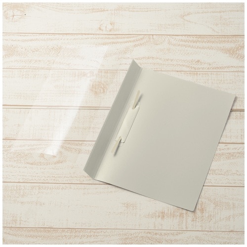 プラス PLUS レポートファイル L101RT A4-S ライトグレー 82-002 1冊(ご注文単位1冊)【直送品】