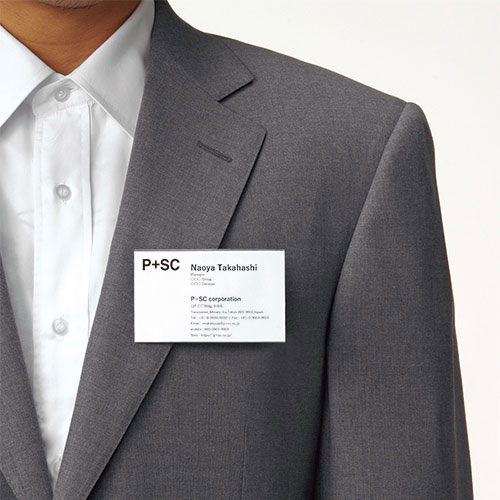 プラス PLUS 名札 名刺型名札 回転クリップ式 CT-002 84-783 1個(ご注文単位1個)【直送品】