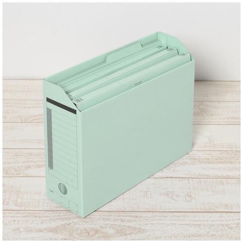 プラス PLUS 間伐材 個別フォルダーA4E BL ブルー 1袋(ご注文単位1袋)【直送品】