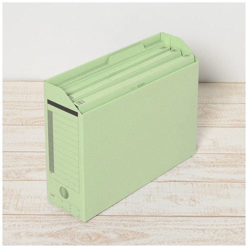 プラス PLUS 間伐材 個別フォルダーA4E R グリーン 1袋(ご注文単位1袋)【直送品】