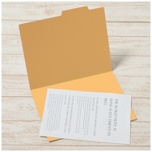 プラス PLUS 間伐材 個別フォルダーA4E YL イエロー 1袋(ご注文単位1袋)【直送品】