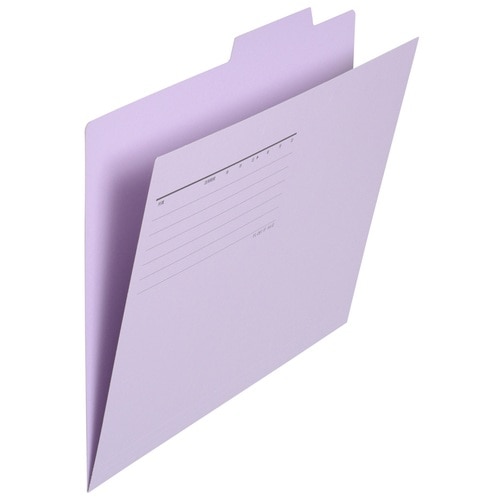 プラス PLUS 個別フォルダー FL-061IF バイオレット A4-E 87-062 10枚/袋(ご注文単位1袋)【直送品】