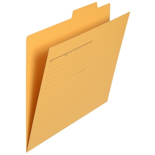 >プラス PLUS 個別フォルダー FL-061IF A4-E イエロー 87-097 10枚/袋(ご注文単位1袋)【直送品】