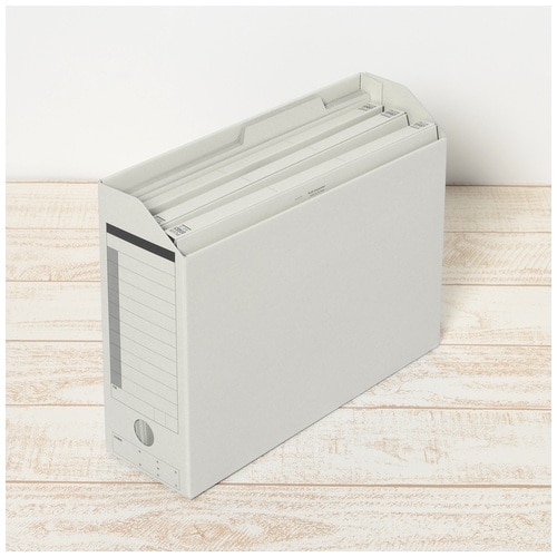 プラス PLUS 個別フォルダー FL-061IF A4-E グレー 87-099 10枚/袋(ご注文単位1袋)【直送品】