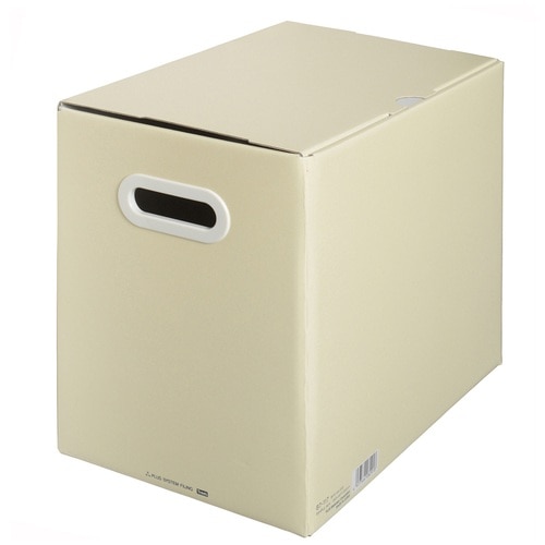 プラス PLUS ファイルボックス サンプル用 A4横 背幅200mm 87-117 ライトグレー 1冊(ご注文単位1冊)【直送品】