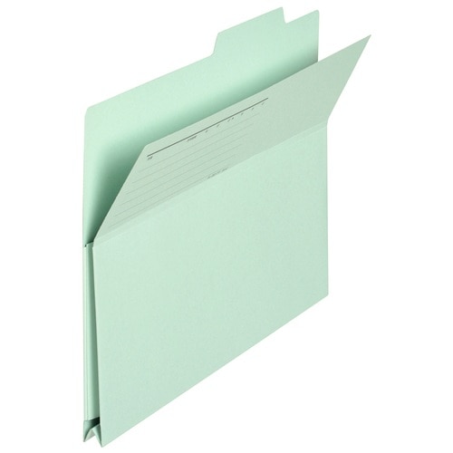 プラス PLUS 持ち出しフォルダー FL-061PF A4-E ブルー 87-135 10枚/袋(ご注文単位1袋)【直送品】