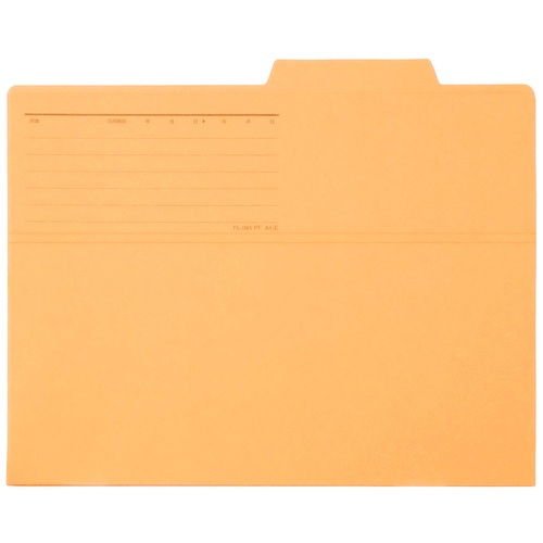 プラス PLUS 持ち出しフォルダー FL-061PF A4-E イエロー 87-137 1箱(ご注文単位1箱)【直送品】