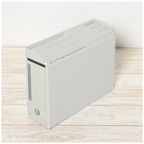 プラス PLUS 持ち出しフォルダー FL-061PF A4-E グレー 87-139 10枚/袋(ご注文単位1袋)【直送品】