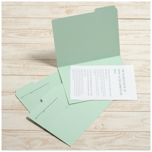 プラス PLUS カットフォルダー 3山 063IF A4-E ブルー 87-205 1袋(ご注文単位1袋)【直送品】