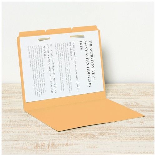 プラス PLUS カットフォルダー 3山 063IF A4-E イエロー 87-207 1袋(ご注文単位1袋)【直送品】