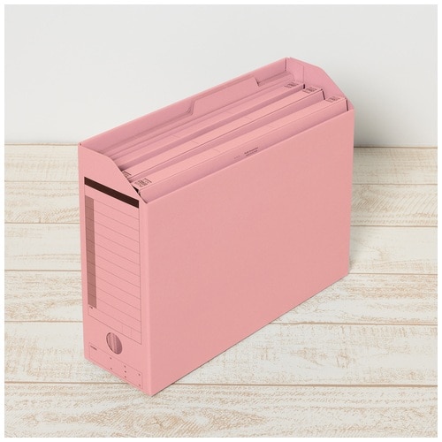 プラス PLUS 個別フォルダーエコノミー 10枚 A4横 FL-081IF 87-289 ピンク 1袋(ご注文単位1袋)【直送品】