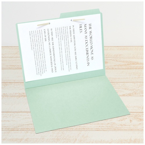 プラス PLUS カットフォルダー A4横マチなし 2山5組10枚 FL-062IF 87-335 ブルー 1袋(ご注文単位1袋)【直送品】