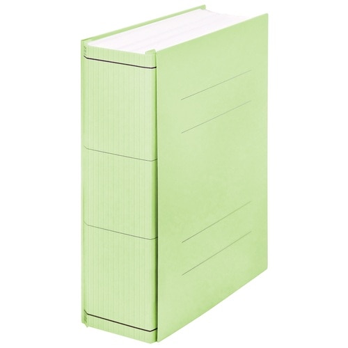 プラス PLUS フラットファイル セノバスエコノミー 樹脂とじ具 A4S グリーン 88-306 1冊(ご注文単位1冊)【直送品】
