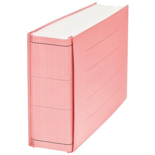 プラス PLUS フラットファイル セノバスエコノミー 樹脂とじ具 A4E ピンク 88-338 1冊(ご注文単位1冊)【直送品】